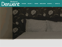 Tablet Screenshot of derwenthotelblackpool.co.uk
